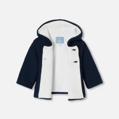 Baby Merino wool burnous jacket