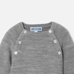 Baby merino wool jumpsuit