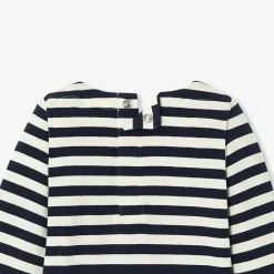 Baby striped bodysuit