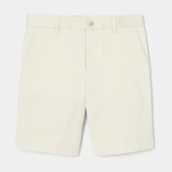 Boy Bermuda shorts in cotton satin