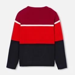 Boy color block sweater