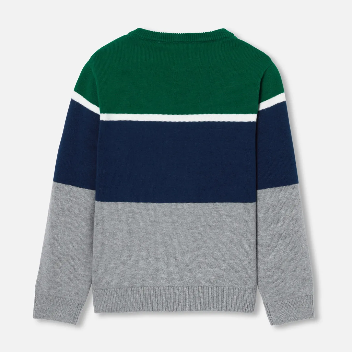 Boy color block sweater