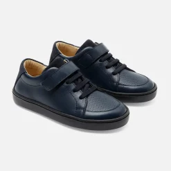 Boy leather sneakers