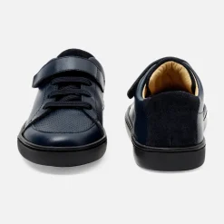 Boy leather sneakers