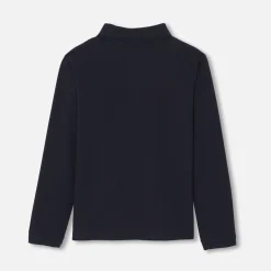 Boy long-sleeved polo
