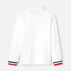 Boy long-sleeved polo