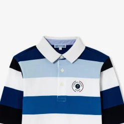 Boy long-sleeved polo
