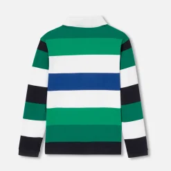 Boy long-sleeved polo