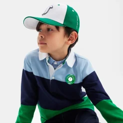 Boy long-sleeved polo