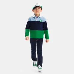 Boy long-sleeved polo