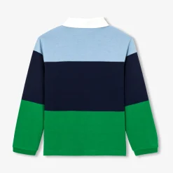Boy long-sleeved polo