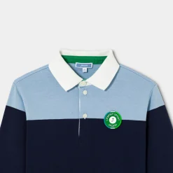Boy long-sleeved polo