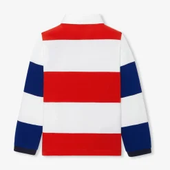 Boy long-sleeved polo