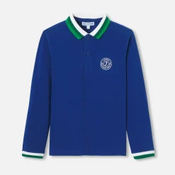 Boy long-sleeved polo