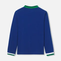 Boy long-sleeved polo