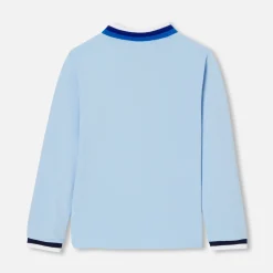 Boy long-sleeved polo