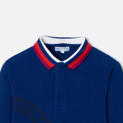 Boy long-sleeved polo