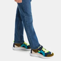Boy running sneakers