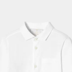 Boy shirt in mercerised cotton