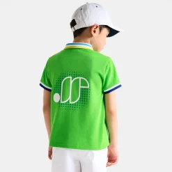 Boy short-sleeved polo