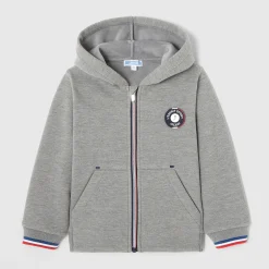 Boy zip-up sweatshirt