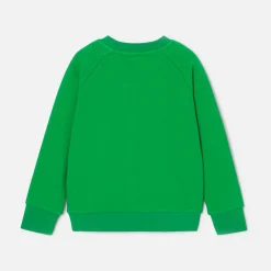 Child cotton piqué sweatshirt