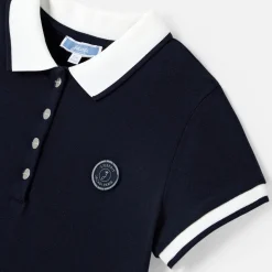 dress in cotton piqué