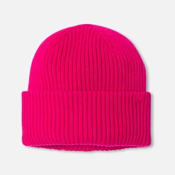 Girl beanie with microfleece lining