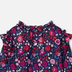 Girl blouse in Liberty fabric