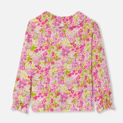 Girl blouse in Liberty fabric