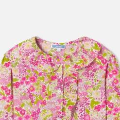 Girl blouse in Liberty fabric