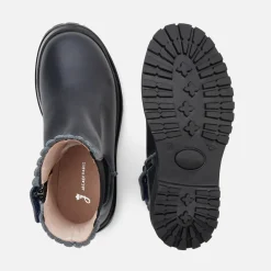 Girl Chelsea boots in smooth leather