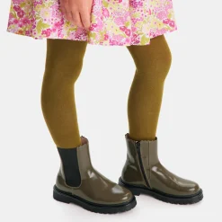 Girl Chelsea boots in smooth leather