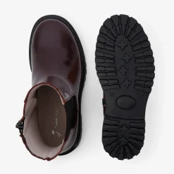 Girl Chelsea boots in smooth leather