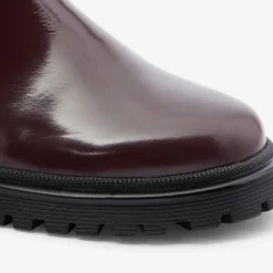 Girl Chelsea boots in smooth leather