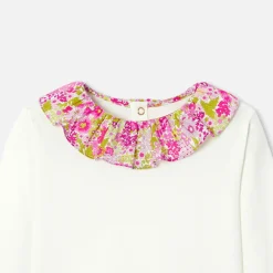 Girl collared T-shirt