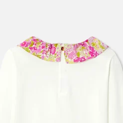 Girl collared T-shirt