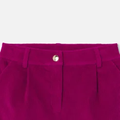 Girl corduroy shorts