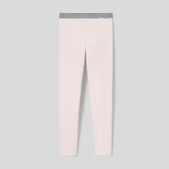 Girl cotton piqué leggings