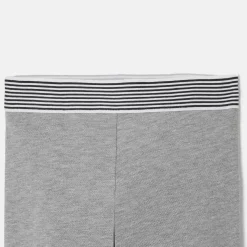Girl cotton piqué leggings