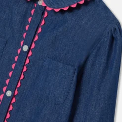 Girl denim blouse
