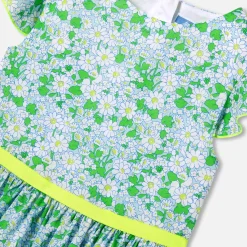 Girl dress in Liberty fabric