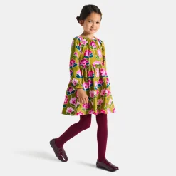 Girl dress in velvet milleraies