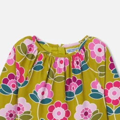 Girl dress in velvet milleraies