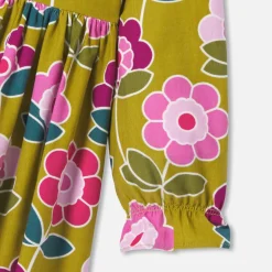 Girl dress in velvet milleraies