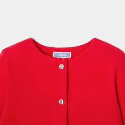 Girl fleece cardigan