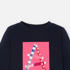 Girl fleece sweatshirt