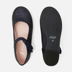 Girl glittery Mary Janes