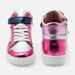 Girl high-top sneakers