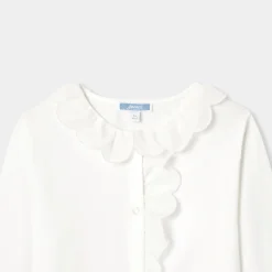 Girl' jersey blouse